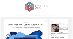 Desktop Screenshot of geniouspc.com